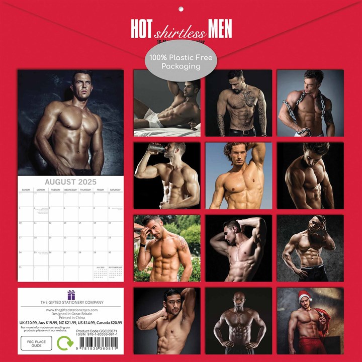 Hot Shirtless Men Calendar