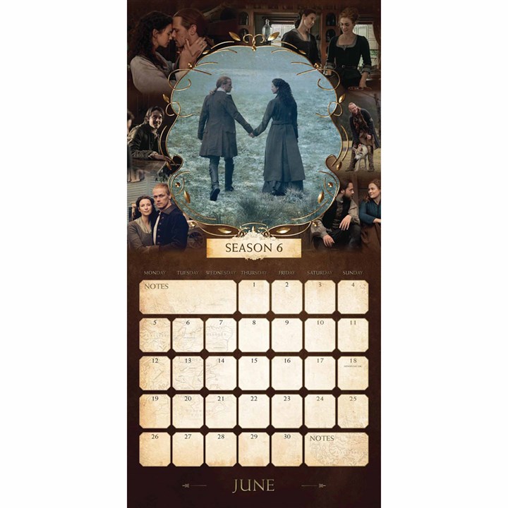 Outlander Official Calendar 2023