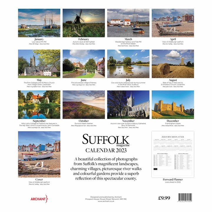 Suffolk Life & Countryside Calendar 2023