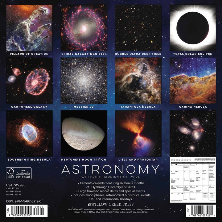 Astronomy Calendar 2024