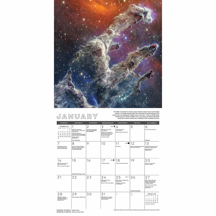 astronomy events january 2024