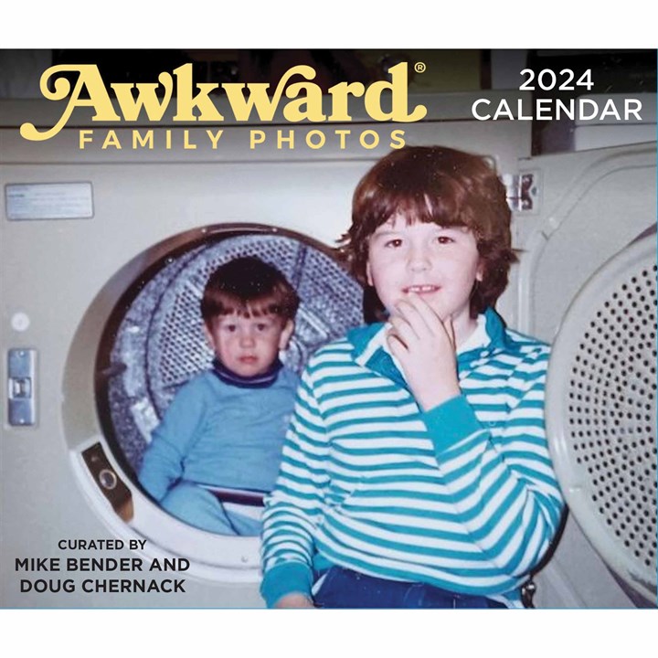 Awkward Family Photos Desk Calendar 2024