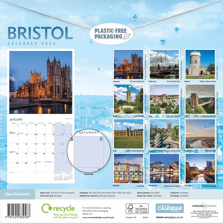 Bristol Calendar 2024