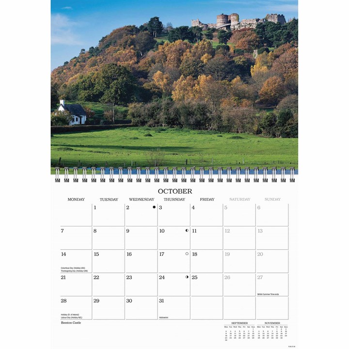 Cheshire A5 Calendar 2024