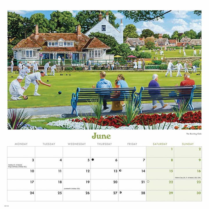 Trevor Mitchell, Countryside Memories Calendar 2024