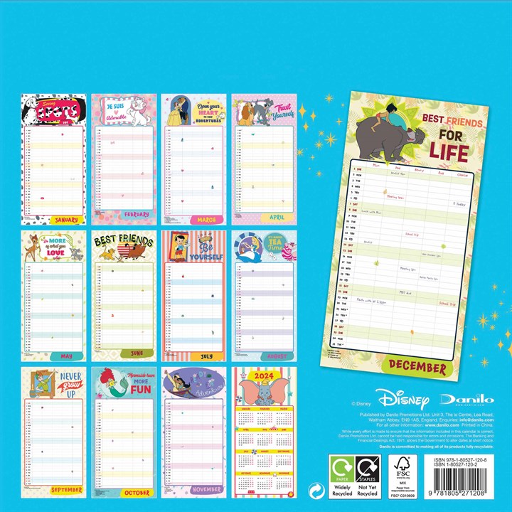 Disney Classics Family Planner 2024