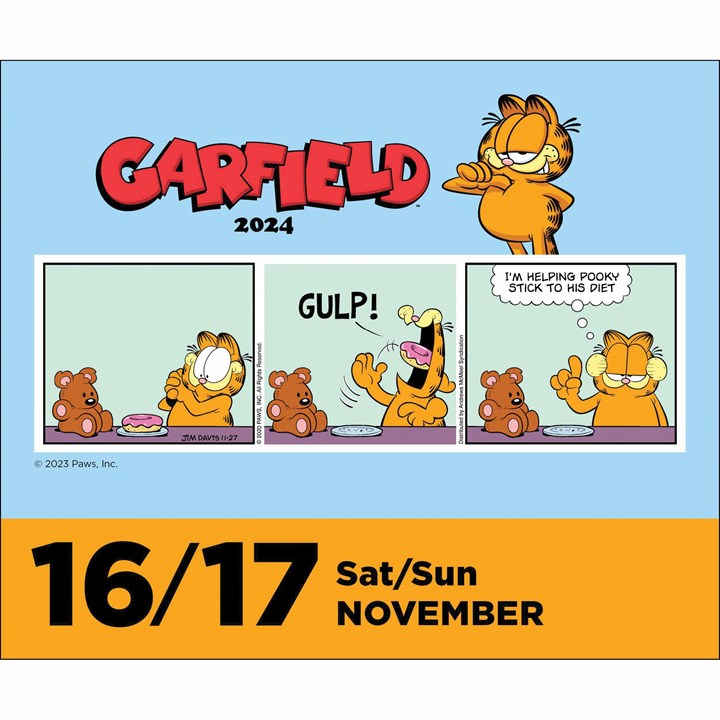 Garfield Desk Calendar 2024