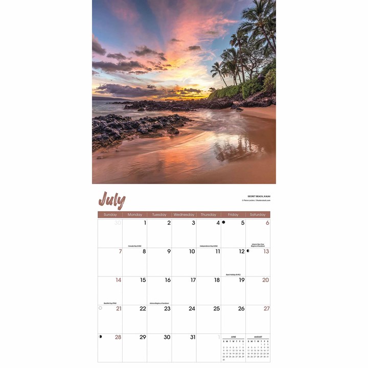 Hawaii Calendar 2024