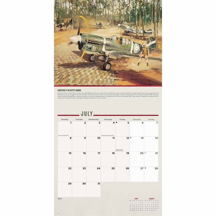 Legends of WWII Calendar 2024