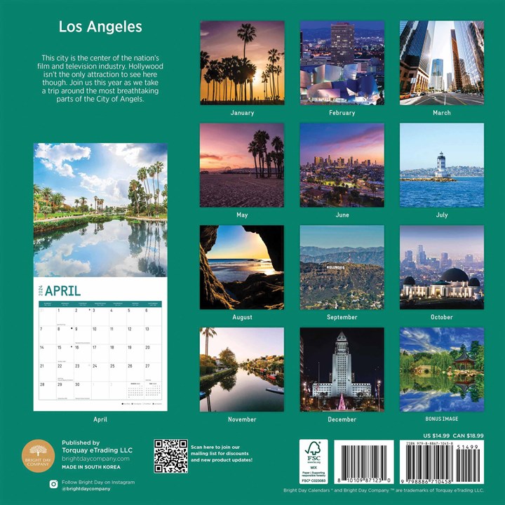 Los Angeles Calendar January 2024 2024 CALENDAR PRINTABLE