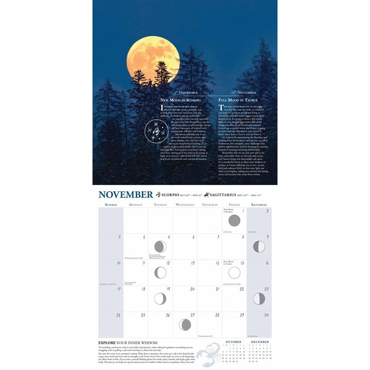 Lunar Living Calendar 2024