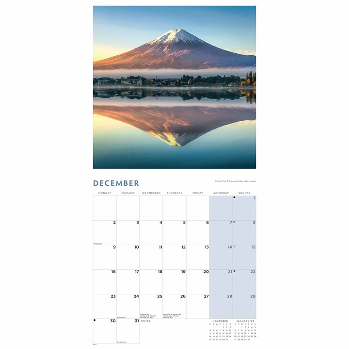 Most Beautiful Places On Earth Calendar 2024