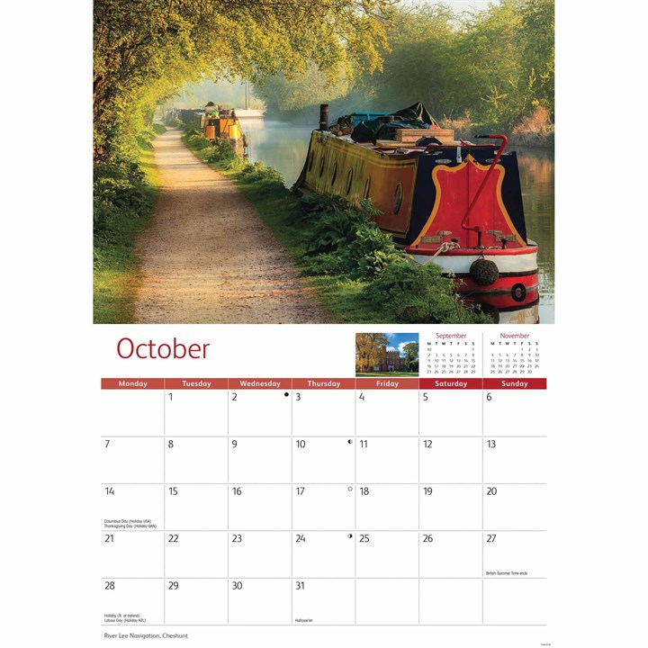 Hertfordshire A4 Calendar 2024