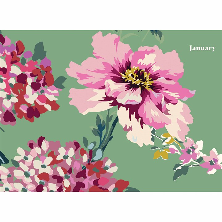 Joules, Floral A5 Diary 2024