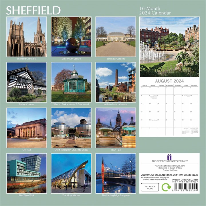 Sheffield Calendar 2024