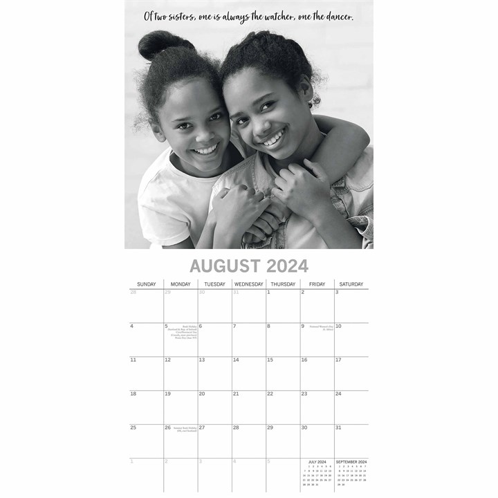 Sisters Calendar 2024