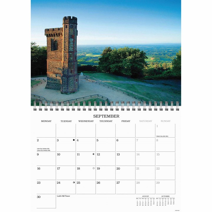Surrey A5 Calendar 2024