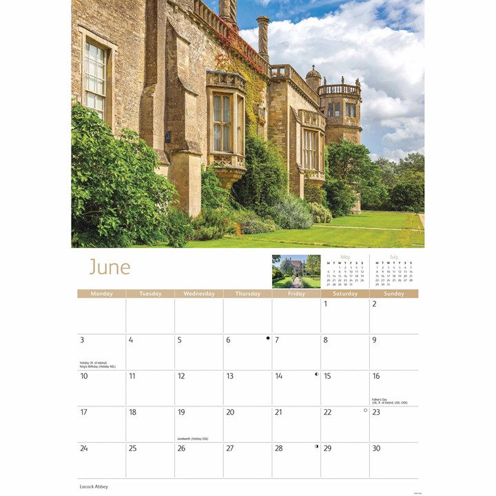 Wiltshire A4 Calendar 2024