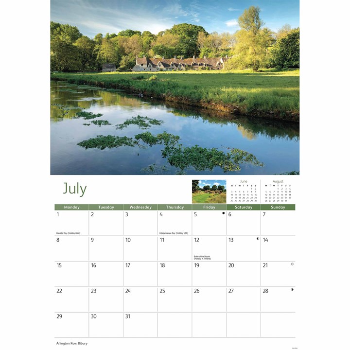 Gloucestershire A4 Calendar 2024