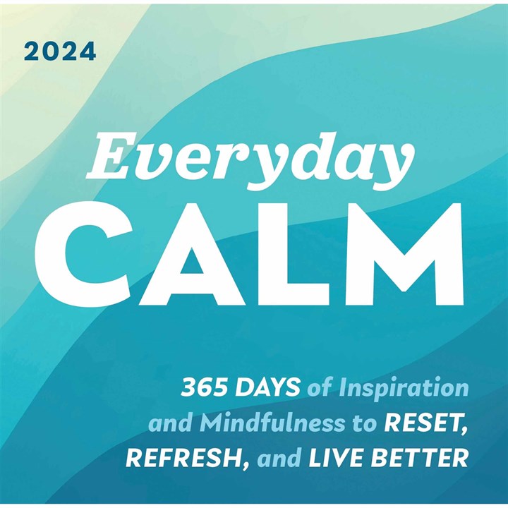 Everyday Calm Desk Calendar 2024