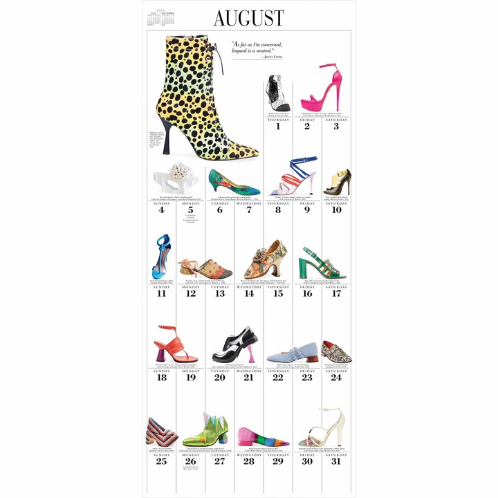 365 Days Of Shoes Deluxe Calendar 2024