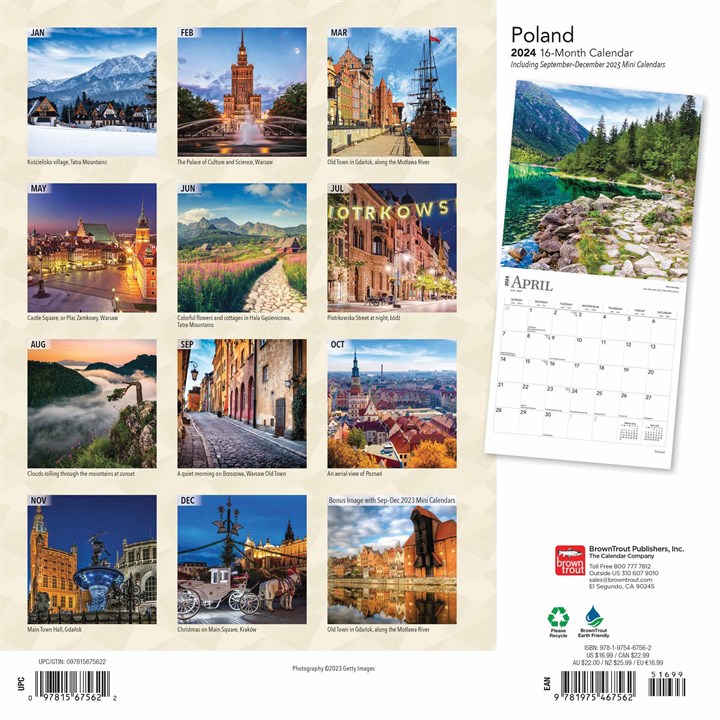 Poland Calendar 2024