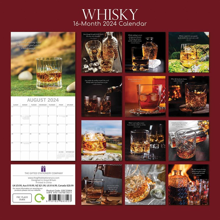 Whisky Calendar 2024