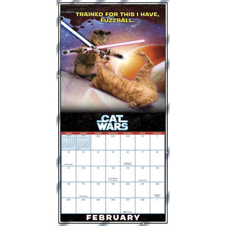 Cat Wars Calendar 2025