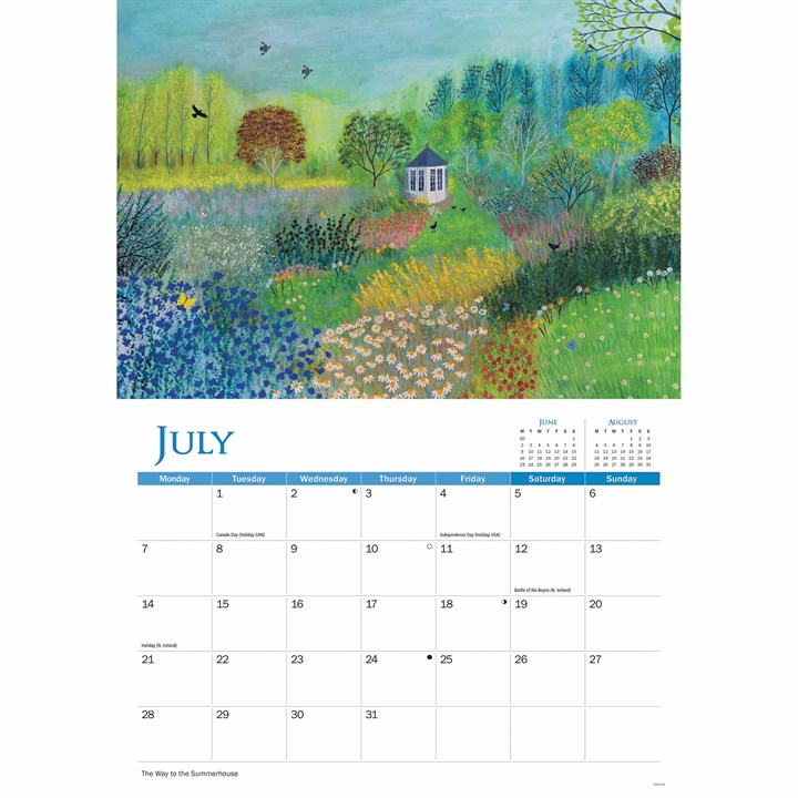 Jo Grundy, Country Year A4 Calendar 2025