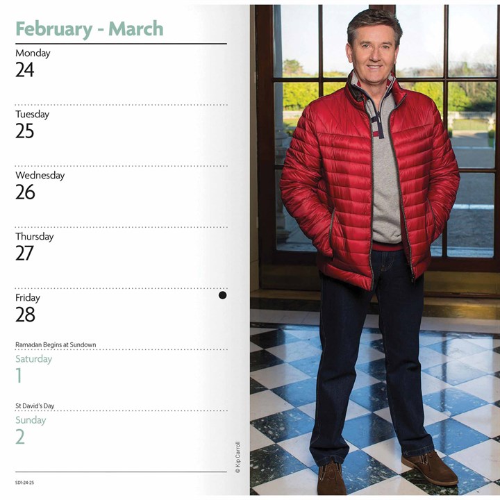 Daniel O'Donnell Slim Diary 2025