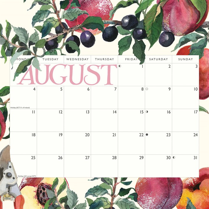 Emma Bridgewater, Kitchen Garden Calendar 2025