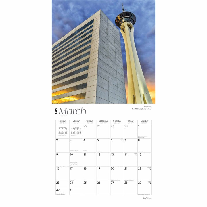 Las Vegas Calendar February 2025 