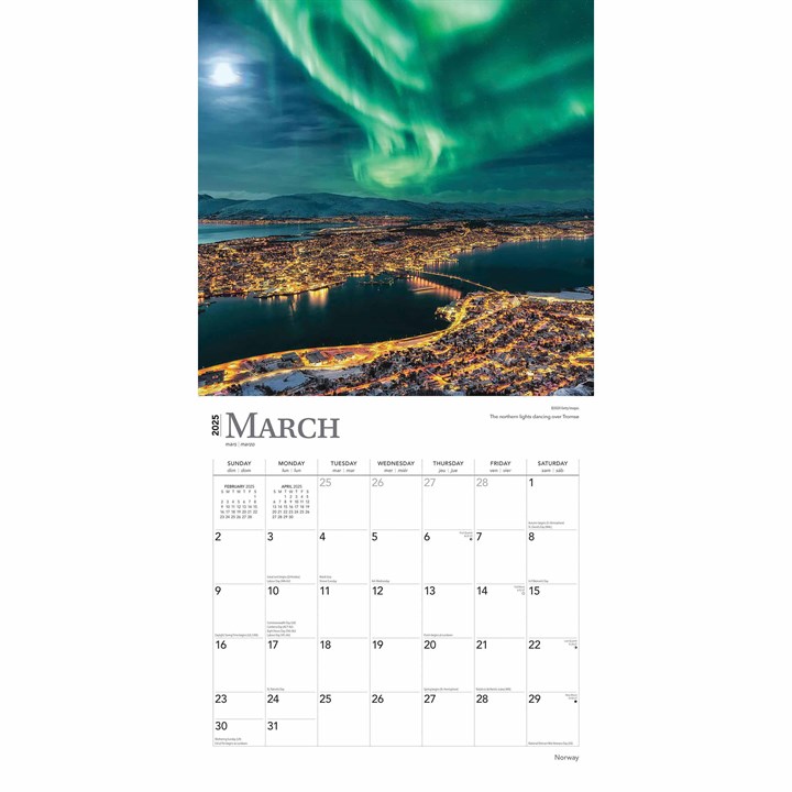 Norway Calendar 2025