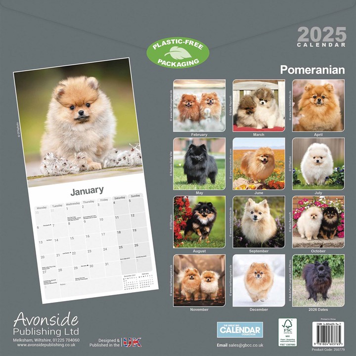 Pomeranian Calendar 2025