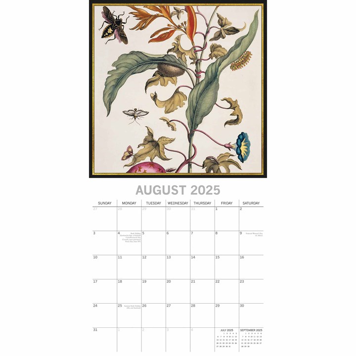 Insects Calendar 2025