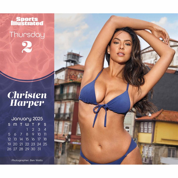 Sports Illustrated Swimsuit Desk Calendar 2025