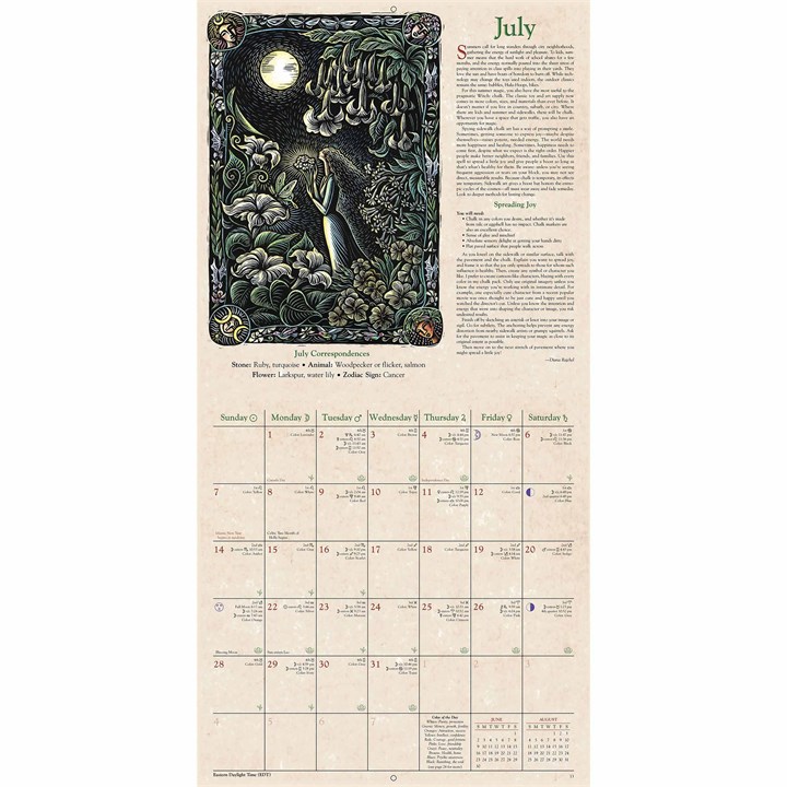 Llewellyn's Witches' Calendar 2025