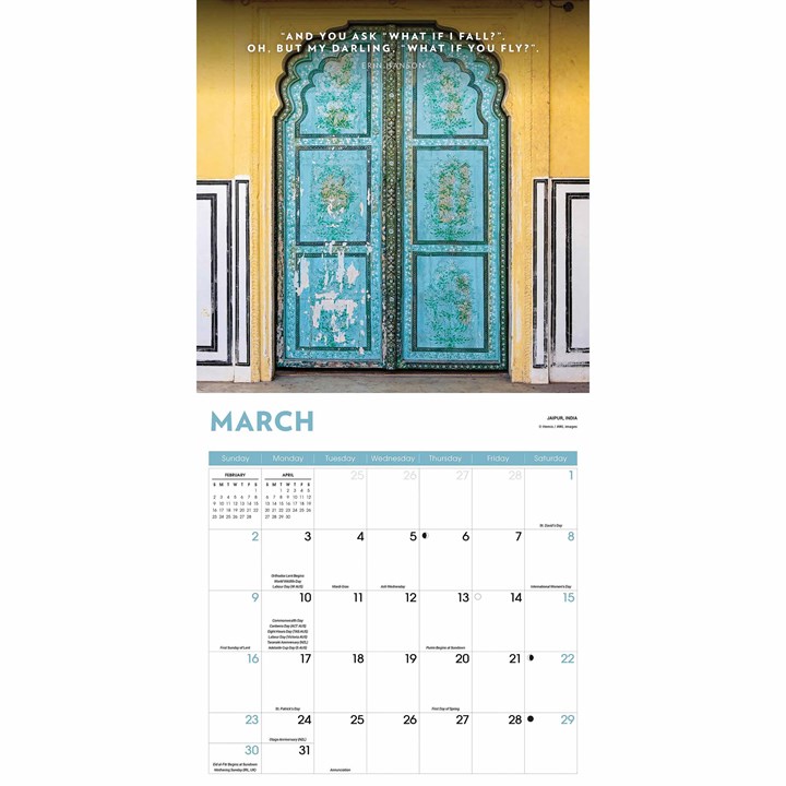 Doors & Windows Calendar 2025