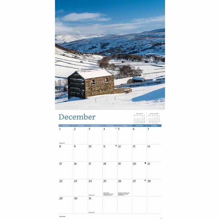 Yorkshire Dales National Park Calendar 2025