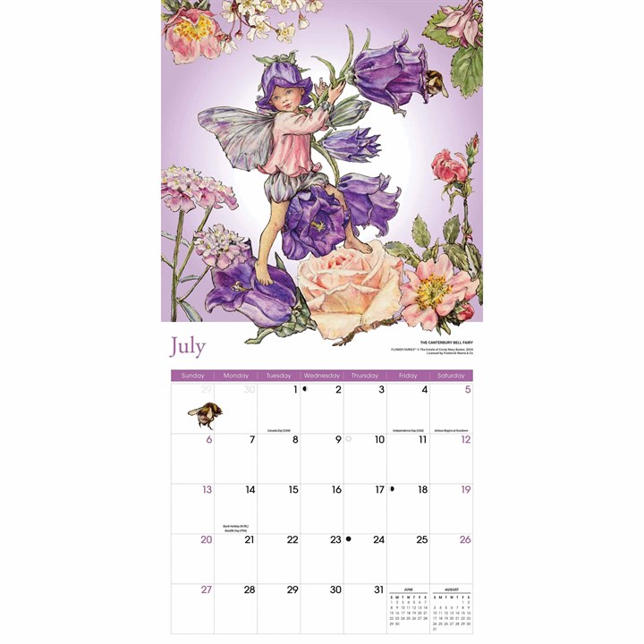 Flower Fairies Calendar 2025