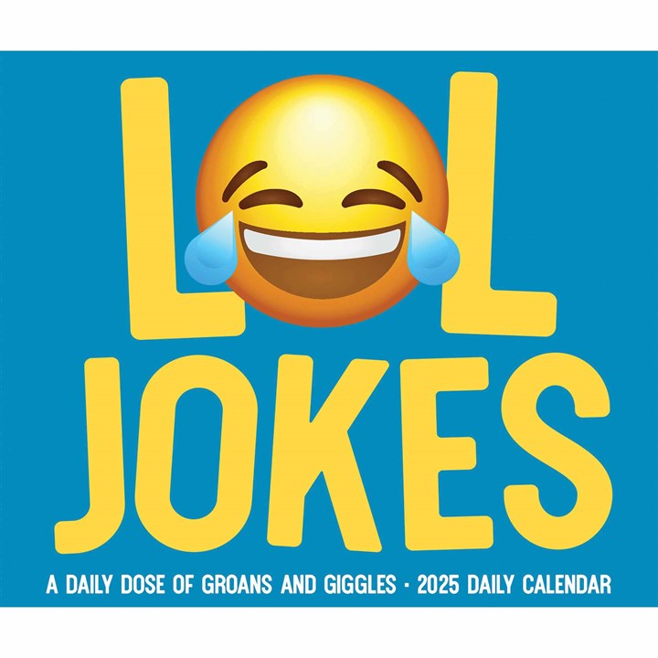 LOL Jokes Desk Calendar 2025