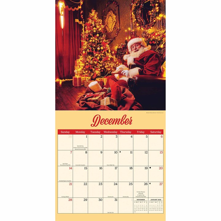 Christmas All Year Calendar 2025