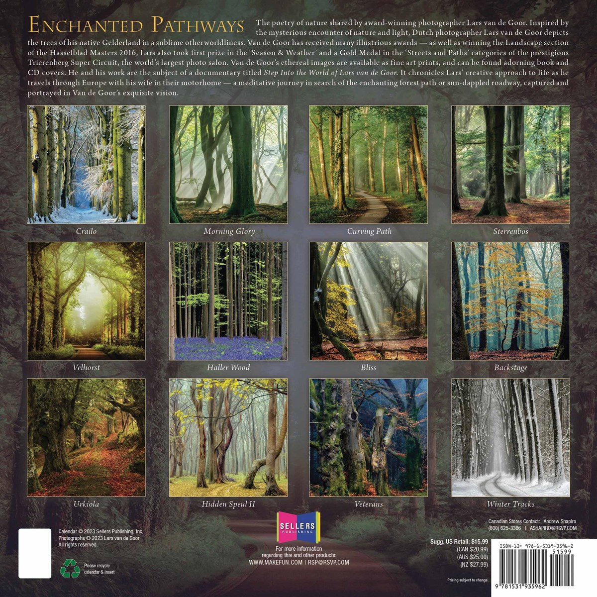 Enchanted Pathways Calendar 2024