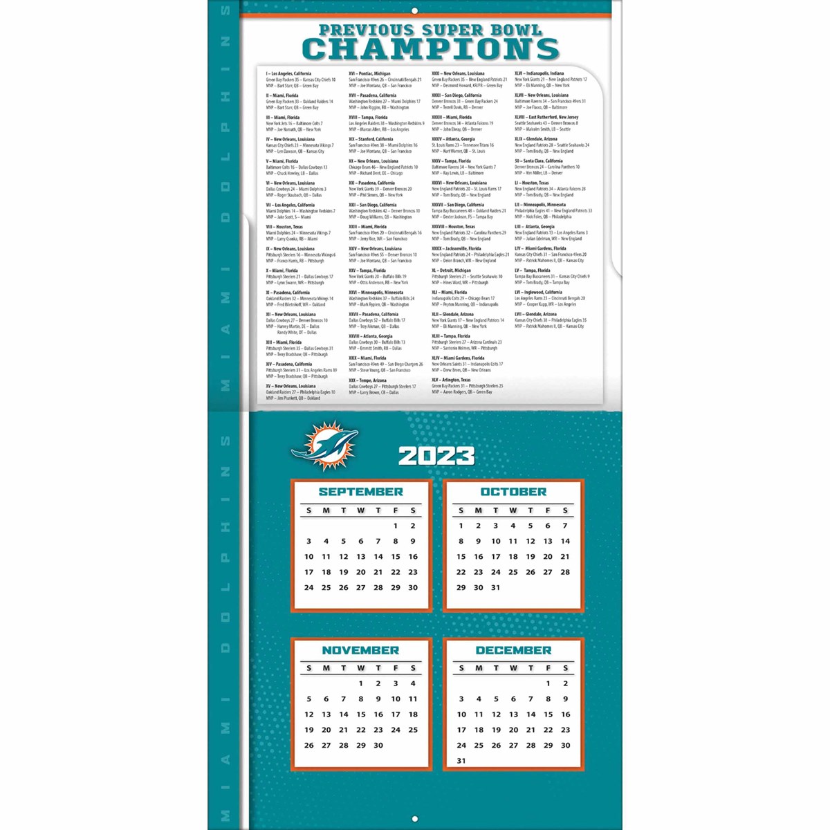 Printable 2023-2024 Miami Dolphins Schedule