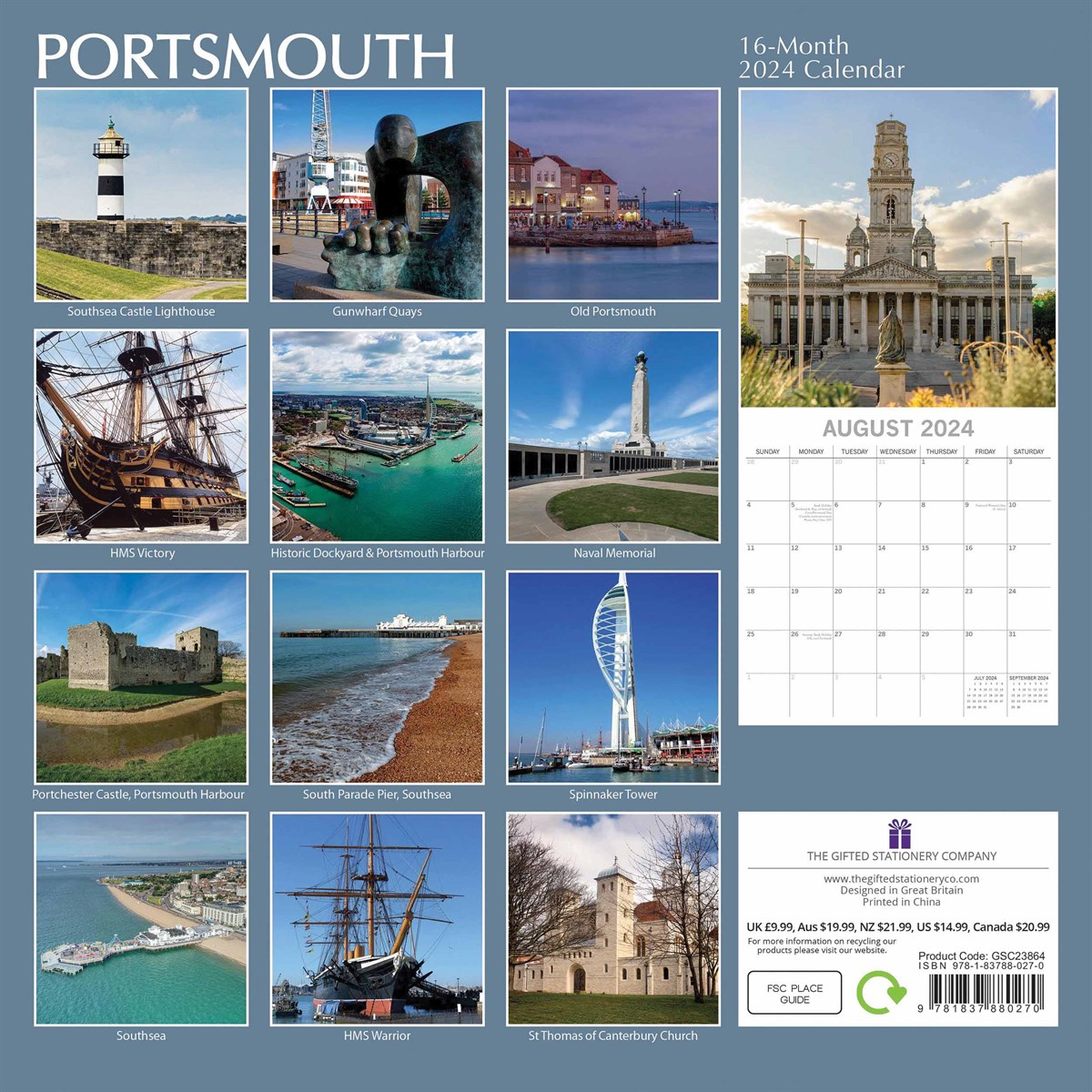 Portsmouth Calendar 2024