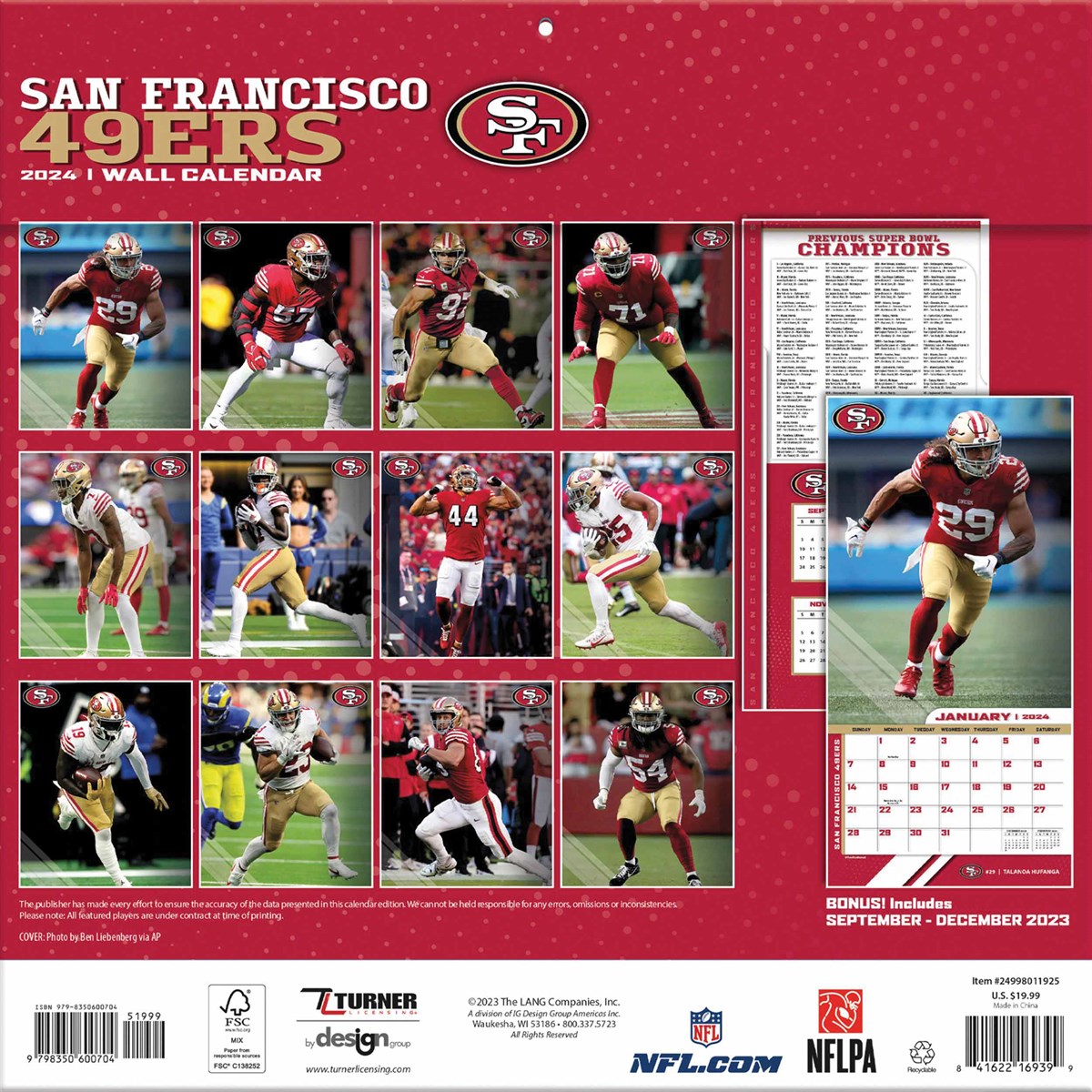 49ers calendar 2022