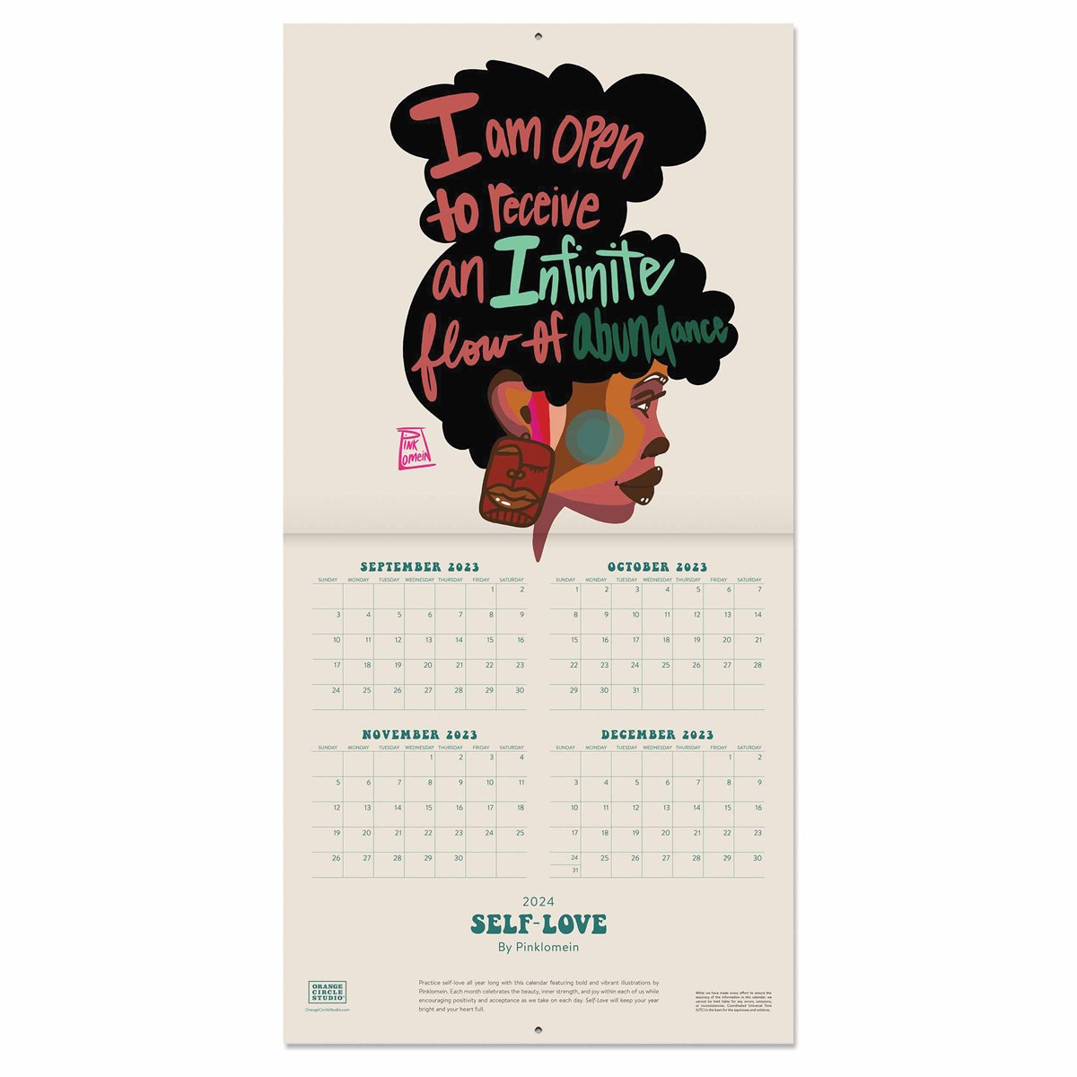 Self Love Calendar 2024