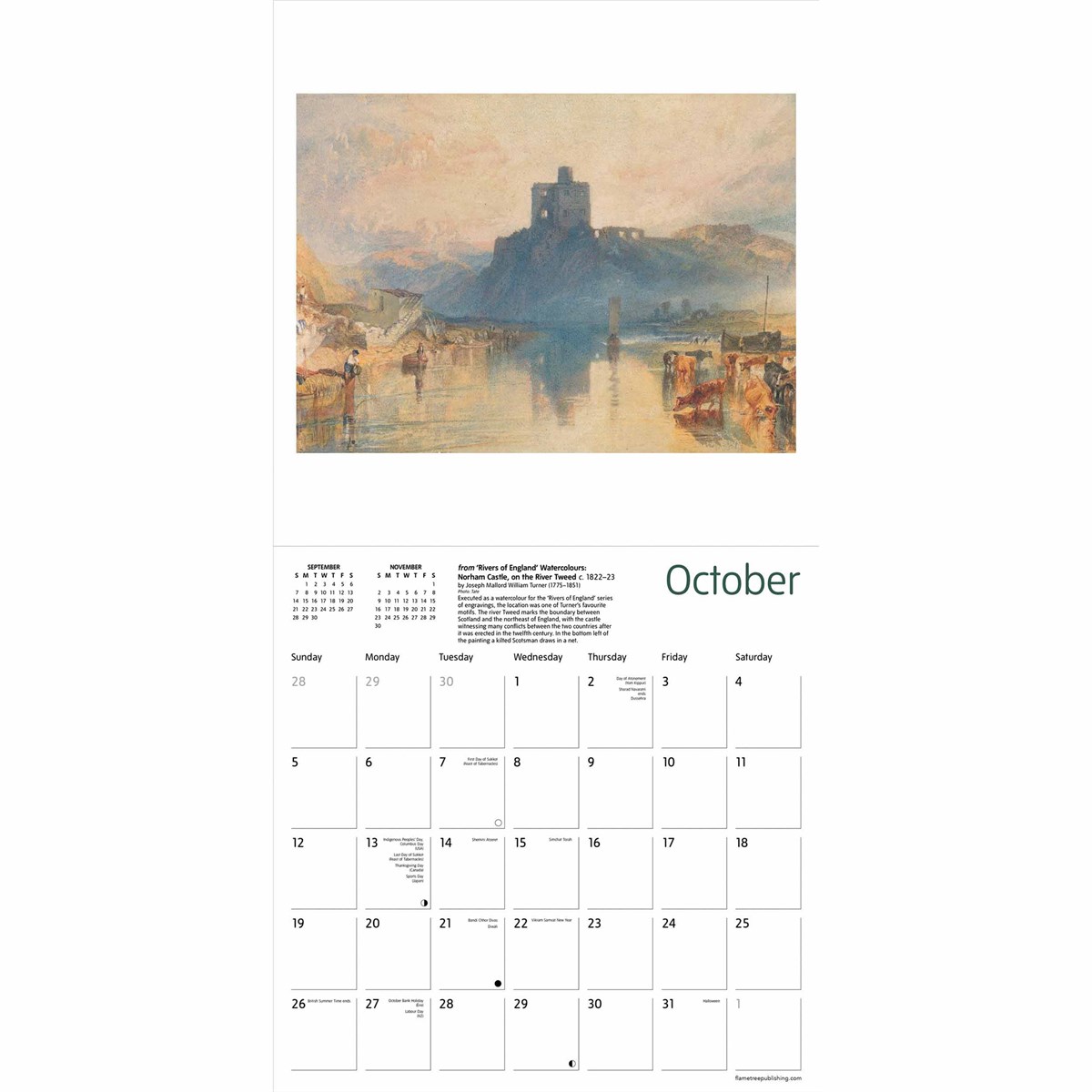 Tate, British Landscapes Calendar 2025