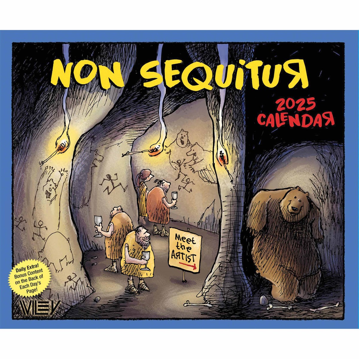 Non Sequitur Desk Calendar 2025