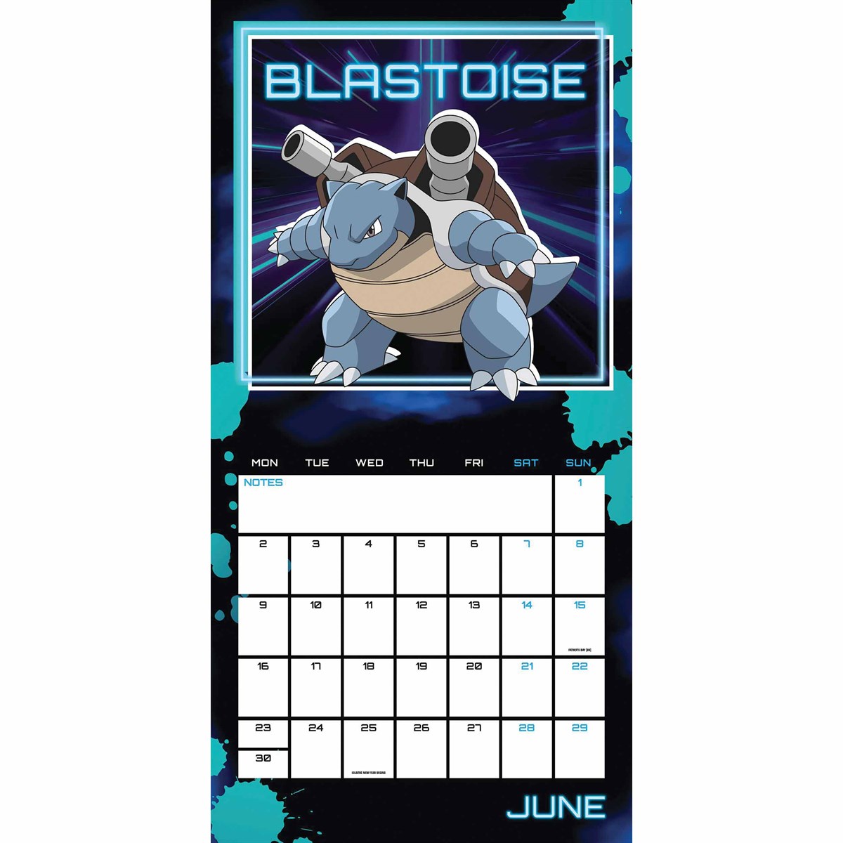 Pokemon Calendar 2025